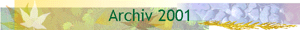 Archiv 2001