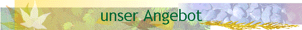unser Angebot