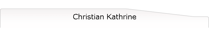 Christian Kathrine
