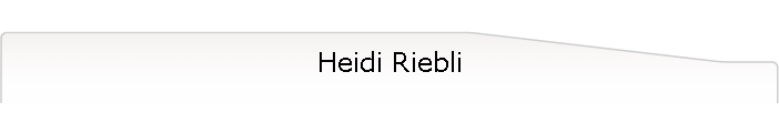 Heidi Riebli