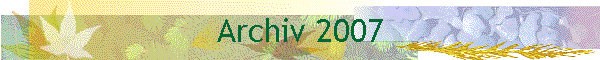 Archiv 2007