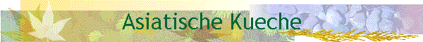Asiatische Kueche