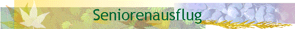 Seniorenausflug