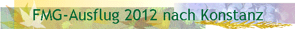 FMG-Ausflug 2012 nach Konstanz