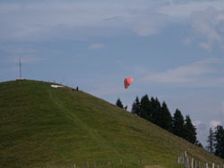Start auf dem Horn