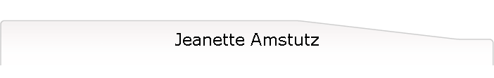 Jeanette Amstutz