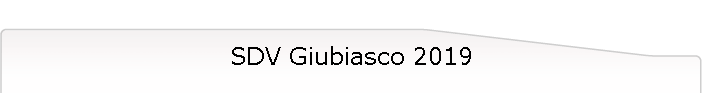 SDV Giubiasco 2019